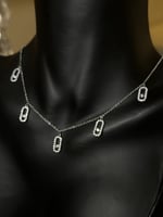 سلسال MESSIKA الأكثر طلباً فضي