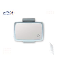 مراية للمكياج والتصوير بإضاءة LED للسيارة