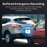 داش كام شاومي 70MAI A510 أمامية وخلفية 4G تتبع وبث...