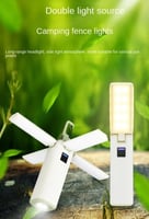 مصباح تخييم LED وباور بانك