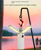 مصباح تخييم LED وباور بانك