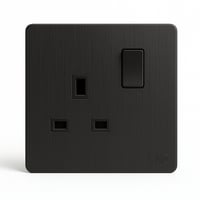 Black wooden