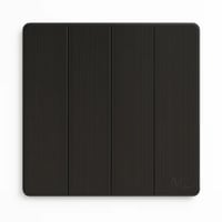 Black wooden
