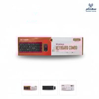 طقم كيبورد وماوس لاسلكي – SmartLink SL711KBW �