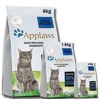 أبلاوز – أكل جاف للقطط المعقمة بنكهة السمك والسلمو...