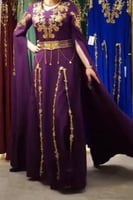 فستان باربي تطريز يدوي