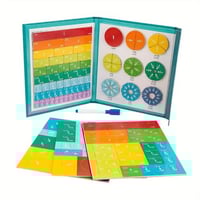 كتاب مغناطيس حساب كسور الرياضيات