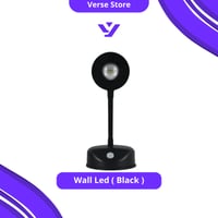 اضاءة جدارية ( اسود )
