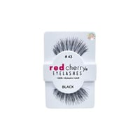 رموش عين الكرز الأحمر والأسود 43