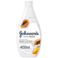 جونسون لوشن جسم فيتا ريتش 400 مل بابايا