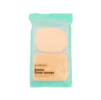 اسفنجة تنظيف الوجه كونجاك من ميني جودز، قطعتان