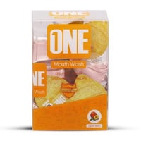 غسول فم وان بنكهة الخوخ 20 × 15 مل