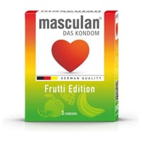 ماسكولان واقي ذكري تايب بطعم الفواكه 3حبة