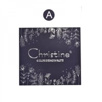 مجموعة ظلال العيون كريستين 42 لونًا - أ