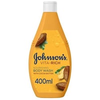 جونسون غسول جسم فيتا ريتش بالكاكاو 400 مل
