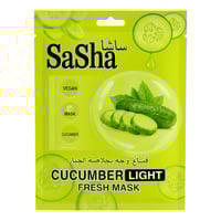 قناع ساشا بالخيار الخفيف المنعش قطعة واحدة