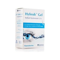 هاى فريش جل للعين، مرطب للعين، يخفف من جفاف العين