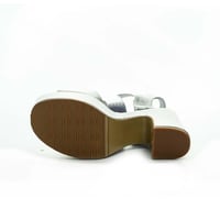 صندل سهرة نسائي كعب متوسط صناعة ايطالي من بوينت ون...