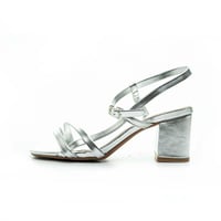 صندل سهرة نسائي كعب متوسط صناعة ايطالي من بوينت ون...