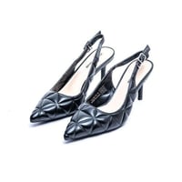 حذاء نسائي ميول مبطن بحزام حول الكاحل وكعب سبول من...