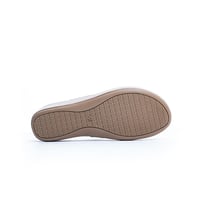 نعل سادة نسائي سهل الارتداء بمقدّمة مفتوحة وكعب بل...