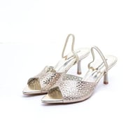 حذاء كلاسيك نسائي بسير خلفي وكعب ستيليتو مكشوف من...