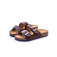 شبشب عالي الجودة من الفلين الناعم بإبزيمين من بوين...