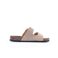 شبشب عالي الجودة من الفلين الناعم بإبزيمين من بوين...