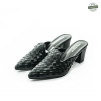 صندل نواعم نسائي كعب متوسط صناعة ايطالي من بوينت و...