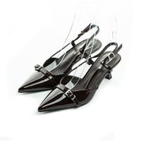 صندل كلاسيك نسائي وكعب ستيليتو مكشوف من بوينت ون_4...