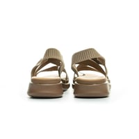 صندل نسائي كاجوال مريح بكعب مسطح من بوينت ون_17-20...