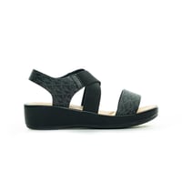 صندل نسائي كاجوال مريح بكعب مسطح من بوينت ون_17-19...