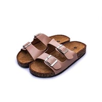 شبشب عالي الجودة من الفلين الناعم بإبزيمين من بوين...