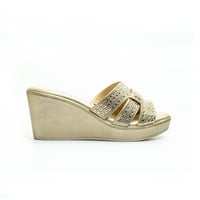 صندل نسائي بكعب عريض صناعة ايطالي من بوينت ون 17-7...