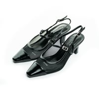 صندل كلاسيك نسائي وكعب ستيليتو مكشوف من بوينت ون_4...