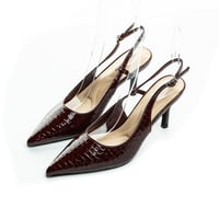 صندل كلاسيك نسائي وكعب ستيليتو مكشوف من بوينت ون_4...