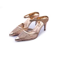 حذاء كلاسيك نسائي بسير خلفي وكعب ستيليتو مكشوف من...