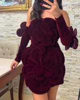 فستان مخمل فوغا ١٠