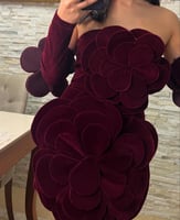 فستان مخمل فوغا ١٠