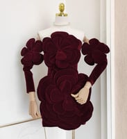 فستان مخمل فوغا ١٠