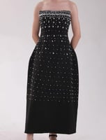 فستان قصير وطويل0360