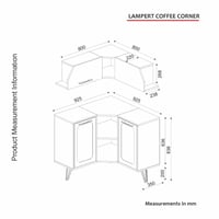 ركن القهوة موديل -Lampert