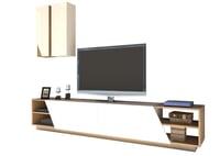 طاولة تلفزيون (صناعة تركية) لونين ZEBRA