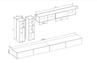 طاولة تلفزيون موديل SHA-11