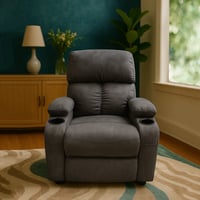 كرسي استرخاء رمادى