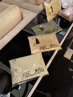 حقيبة سجادة جلد مع فاصل ( سجادة سكري)