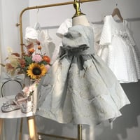 فستان نسيج الزهرة جاكار