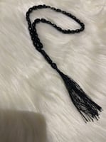 مسبحة لون أسود رقم ٥