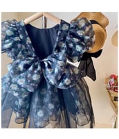 فستان رسمي أنيق أزرق