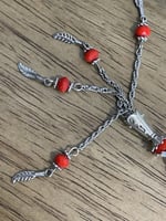 مسبحة لون أحمر رقم ٢